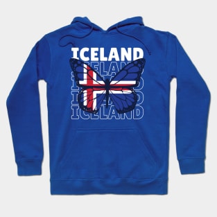 I Love Iceland // Iceland Flag // Icelandic Pride Hoodie